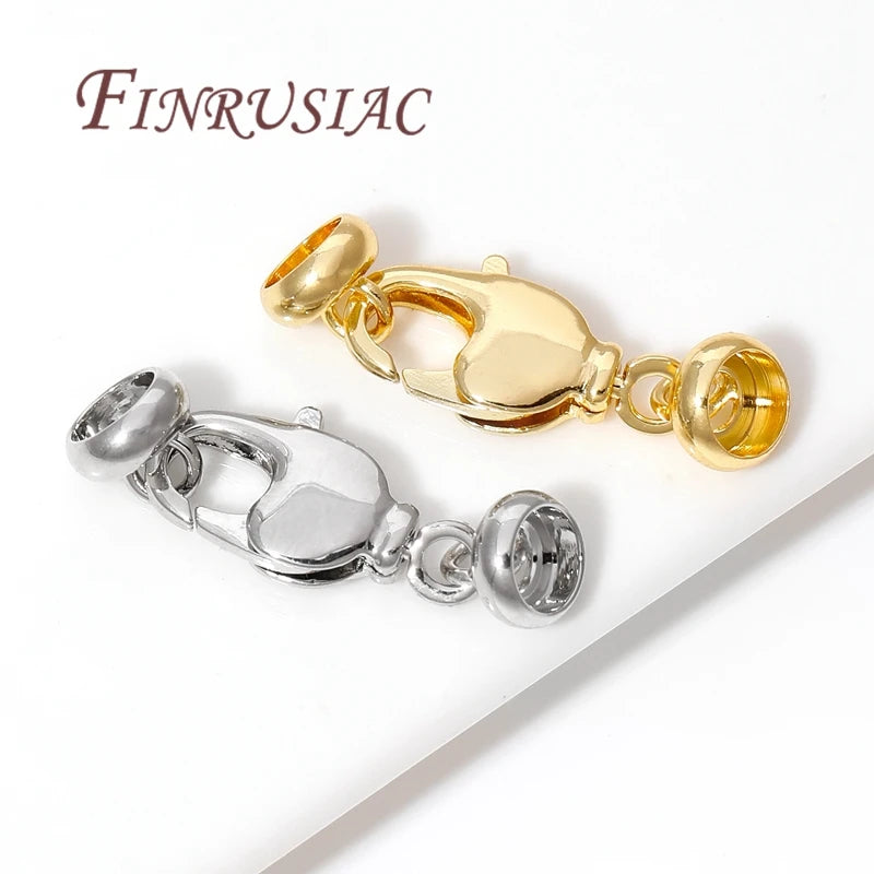 18K Gold Plated Lobster Clasp – DIY Bracelet & Necklace Findings Jewelry Clasp Findings P3