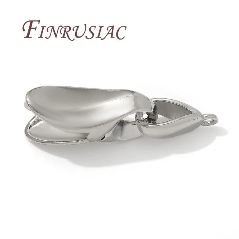 Rhodium Plated Jewelry Clasps & Connectors | DIY Bracelet Necklace Jewelry Clasps P3