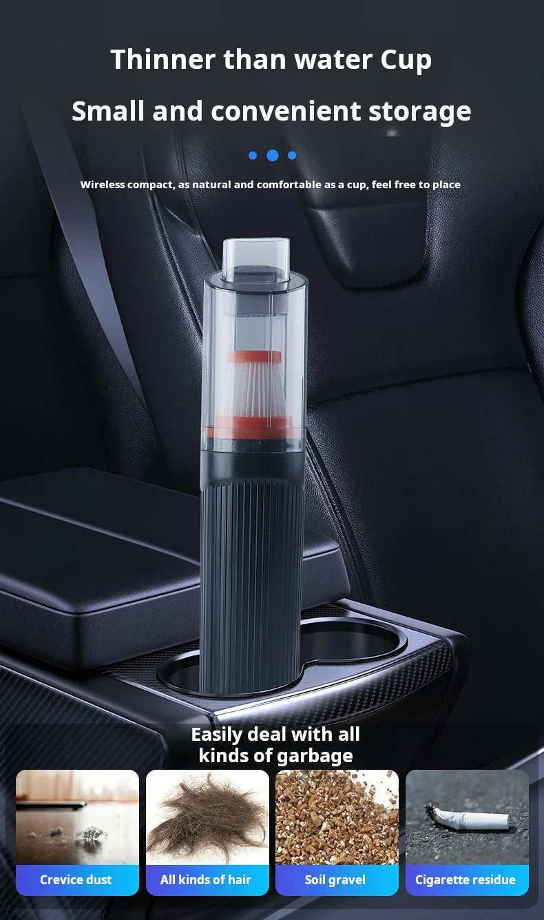 JingBoYang 60W Bagless Handheld Vacuum – Car, Home & Garage Handheld Vacuum Cleaner P3