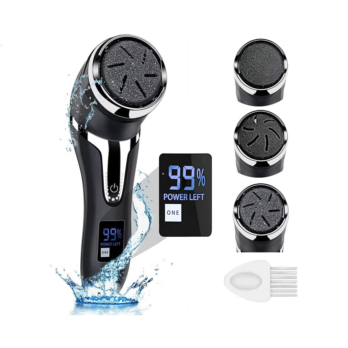 Electric Callus Remover with Vacuum Suction | DUTRIEUX Electric Callus Remover P3 Black