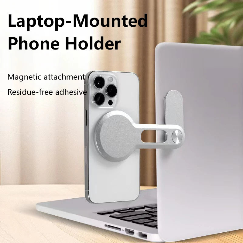 Ultrathin Magnetic Car Phone Holder & Foldable Laptop Stand Magnetic Phone Mount P3
