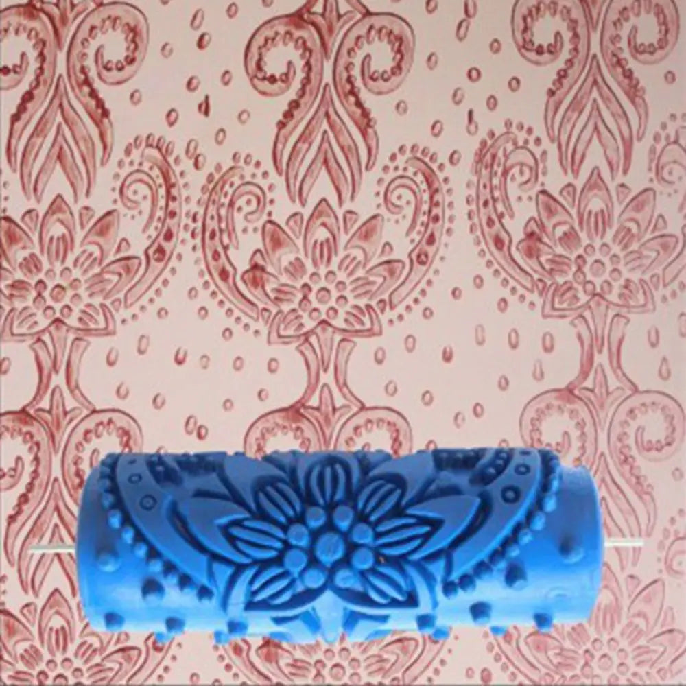 DIY Texture Grain Paint Roller – Wall Pattern Decorating Tool Decorative Paint Roller P3