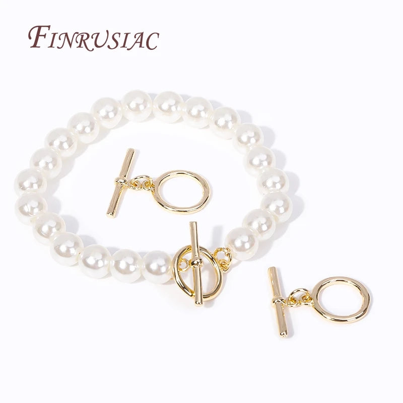 14K Gold Plated Zircon OT Toggle Clasps – 7 Styles DIY Jewelry Jewelry Toggle Clasp P3