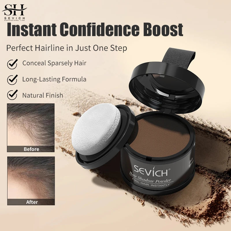 Sevich Keratin Hair Fiber & Hairline Shadow Powder Kit 2pc Hair Fiber Powder Kit P3