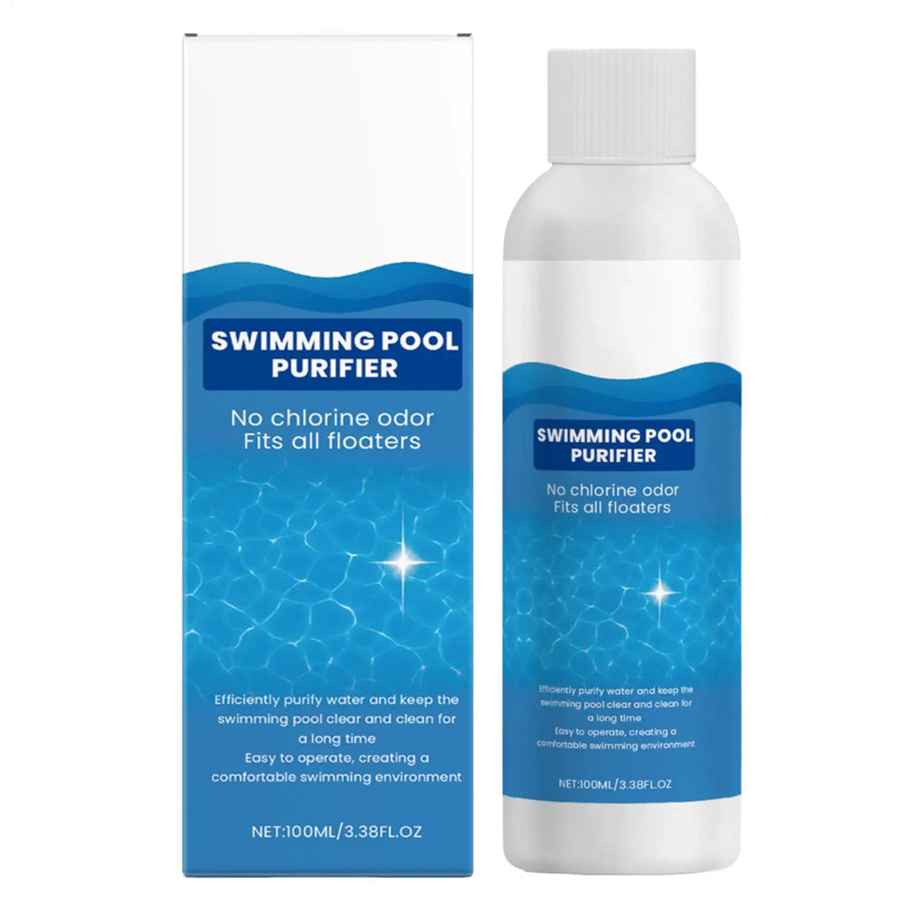 100ml Pool Water Clarifier Liquid – Above Ground & Hot Tub Pool Water Clarifier P3 Default Title