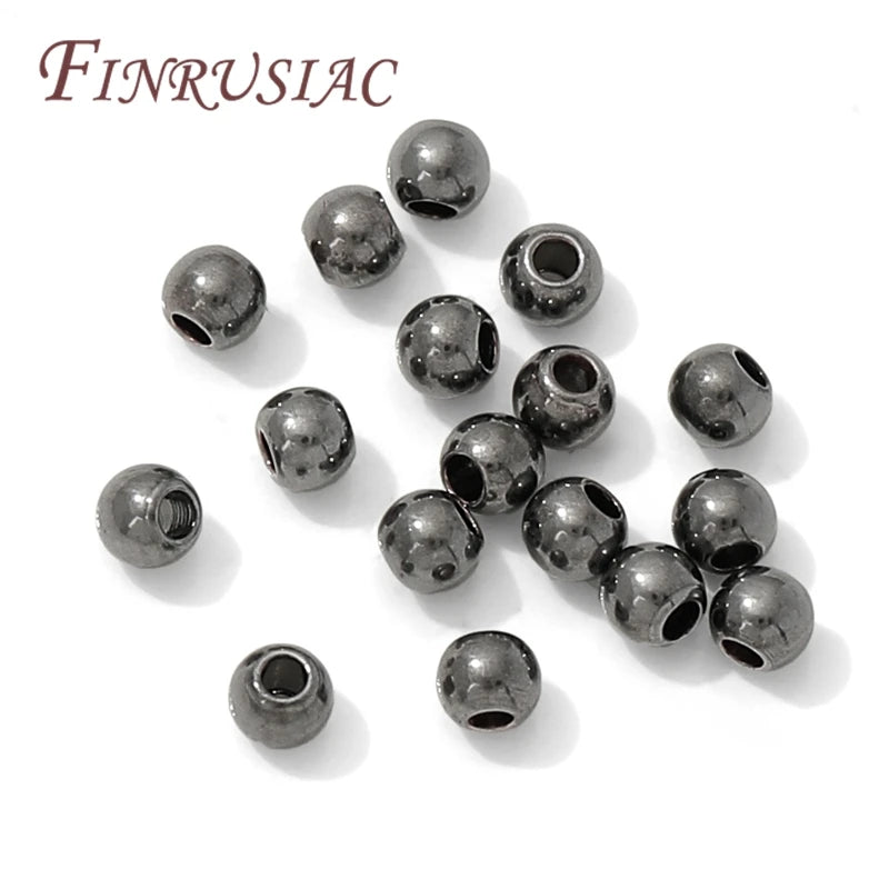 18K Gold Plated Spacer Beads 2mm–4mm | DIY Jewelry Making Jewelry Spacer Beads P3
