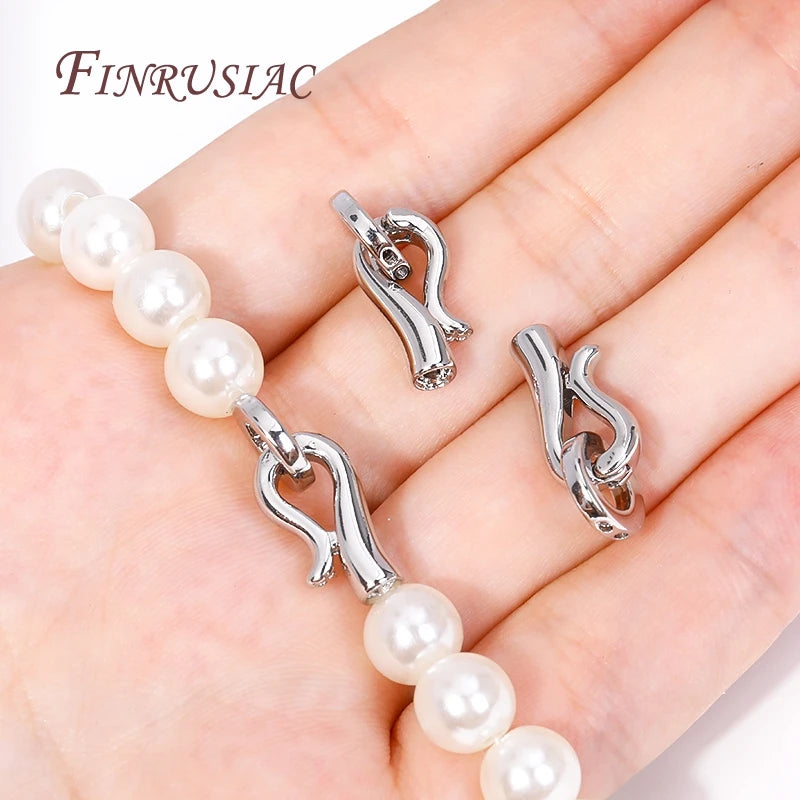 18K Gold Plated Bead End Cap Clasp – DIY Jewelry Findings Jewelry Findings Clasp P3