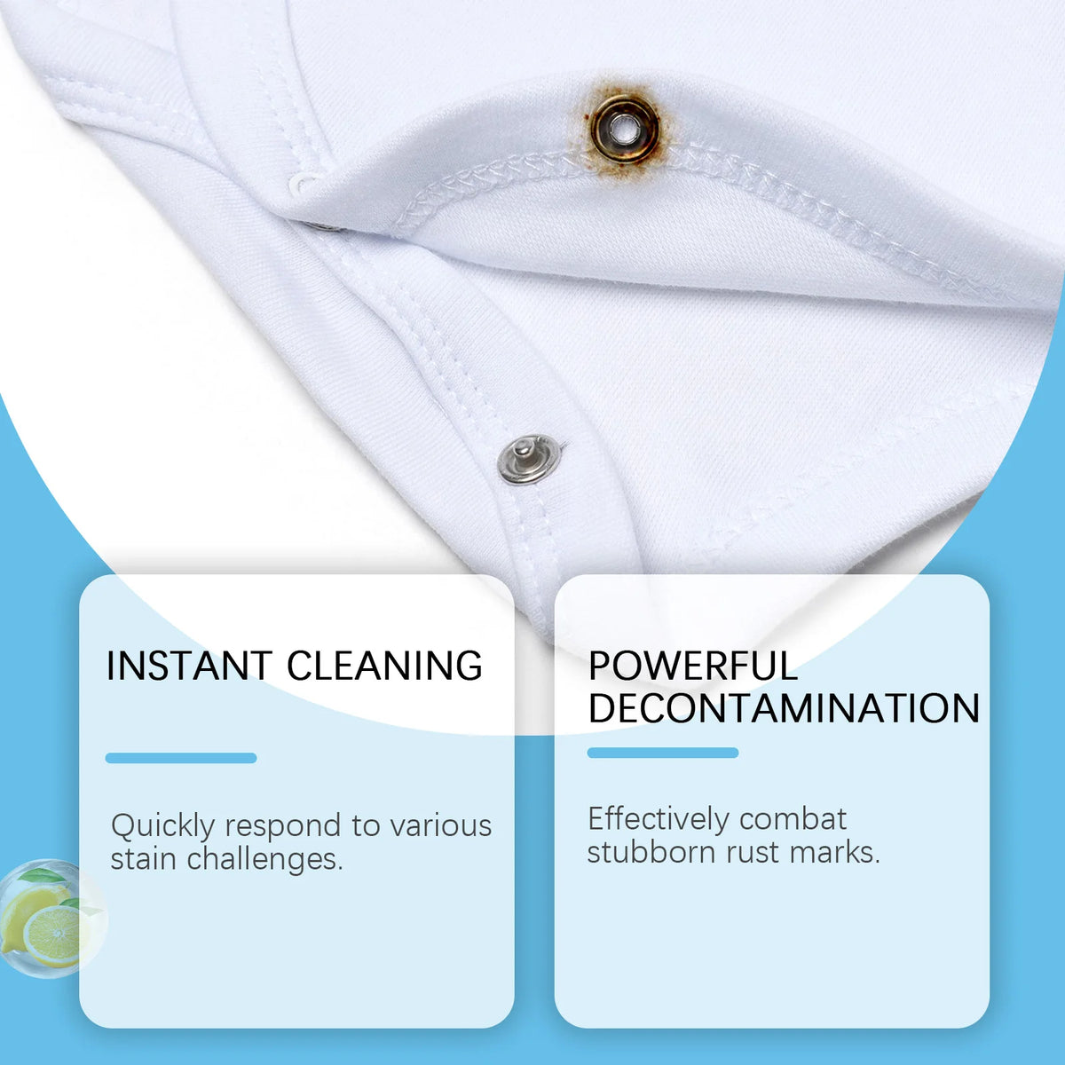 JAKEHOE Fabric Rust Remover 100ml | Clothing Stain Remover Fabric Stain Remover P3