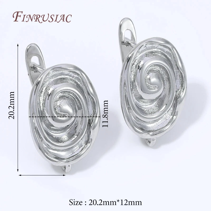18K Gold Plated French Lever Back Earring Hooks | Hypoallergenic Earring Hooks Findings P3 Rhodium Plated 3 pairs