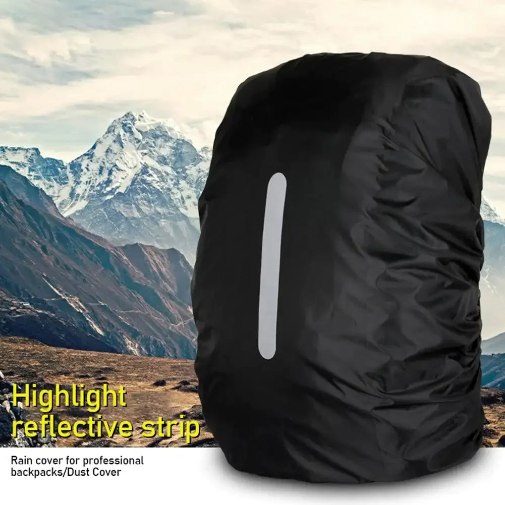 Reflective Waterproof Backpack Rain Cover 30–40L | Hiking Backpack Rain Cover P3