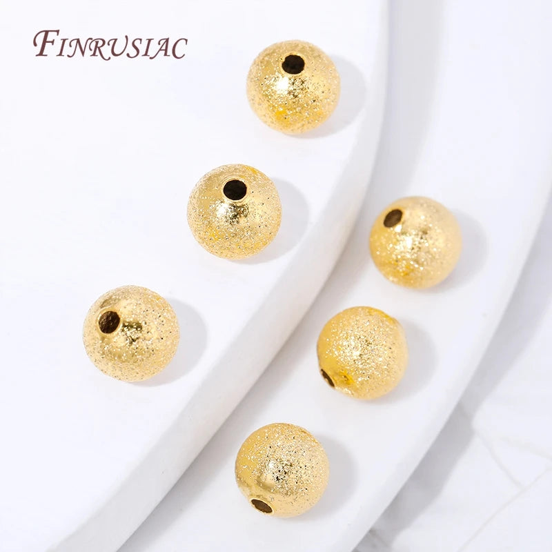 18K Gold Plated Spacer Beads – Brass DIY Jewelry Findings Jewelry Spacer Beads P3