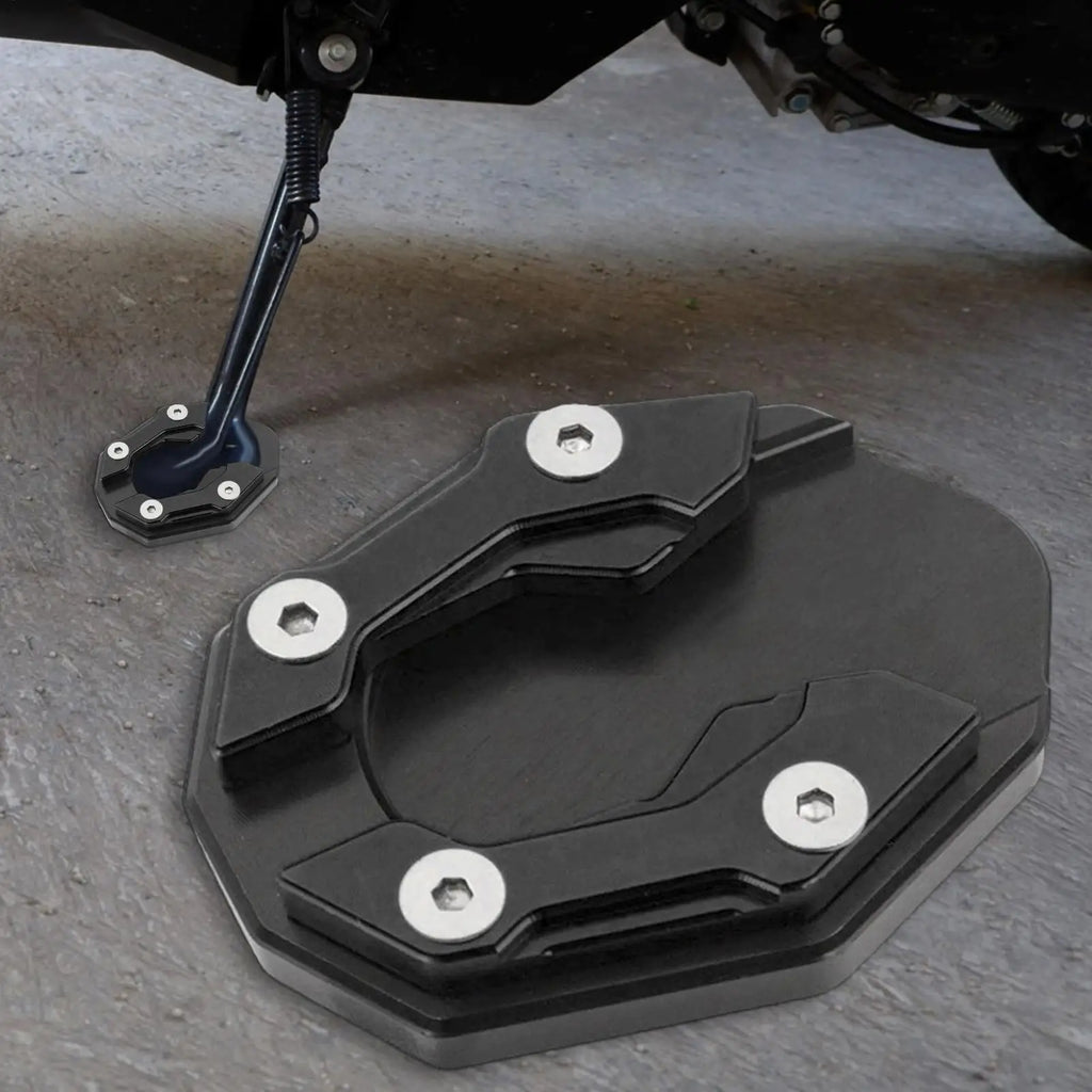 Motorcycle Kickstand Extension Pad – Aluminum Side Stand Plate Kickstand Extension Pad P3