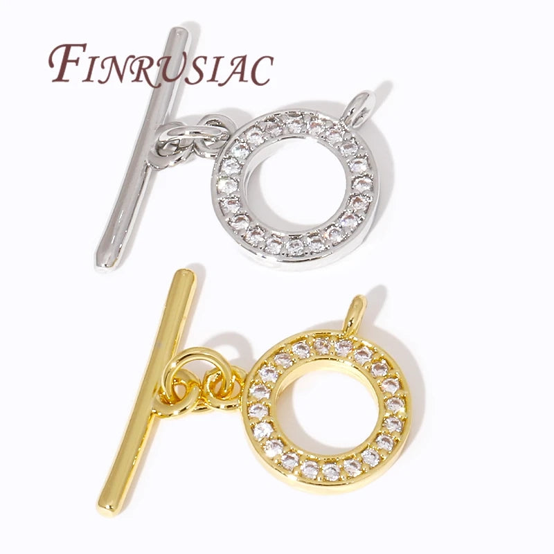 18K Gold Plated OT Toggle Clasps – DIY Jewelry Findings Jewelry Clasp Findings P3