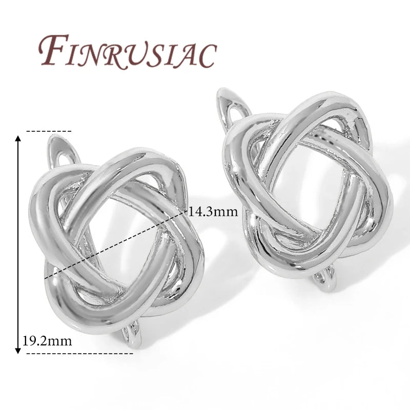 18K Gold Plated Earring Hooks & Clasps – Anti-Allergy DIY Earring Hooks Findings P3 Rhodium Plated 1 pair