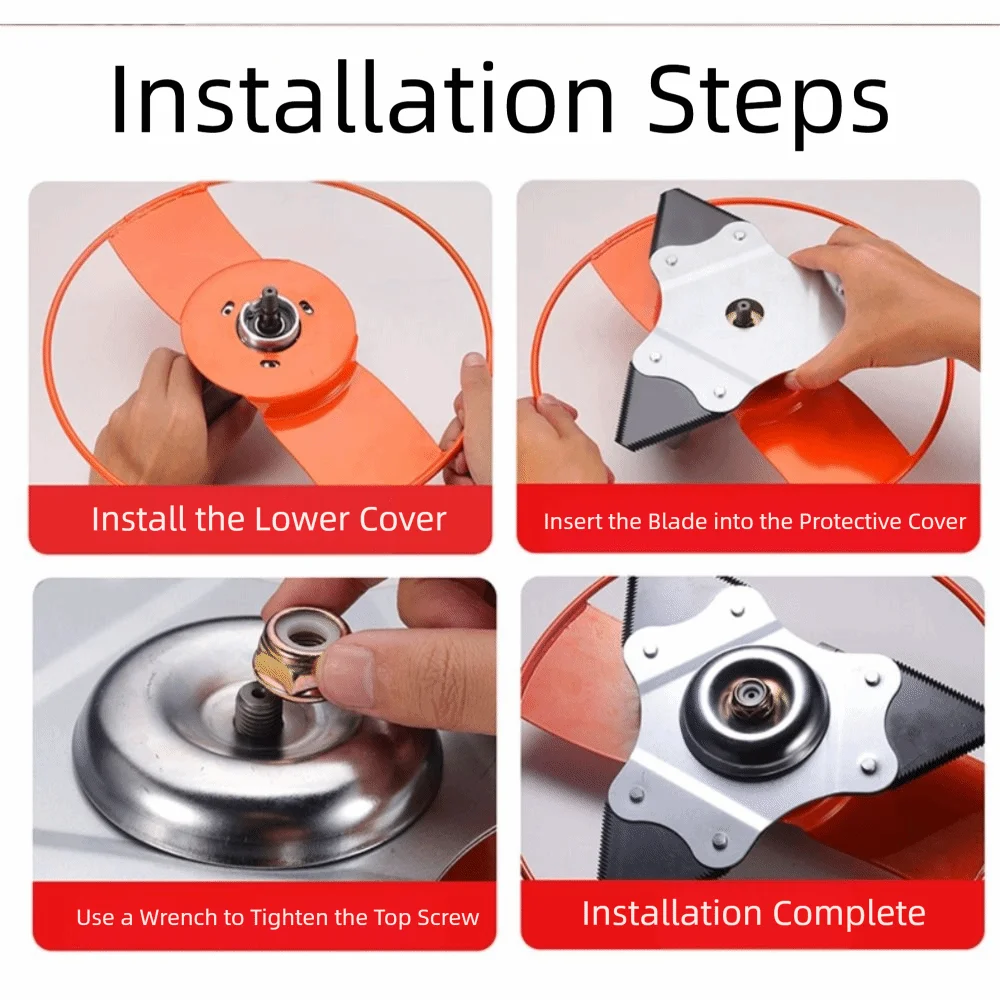 Grass Trimmer Protector Lid | Lawn Mower Weeding Cover S & L Trimmer Protector Lid P3