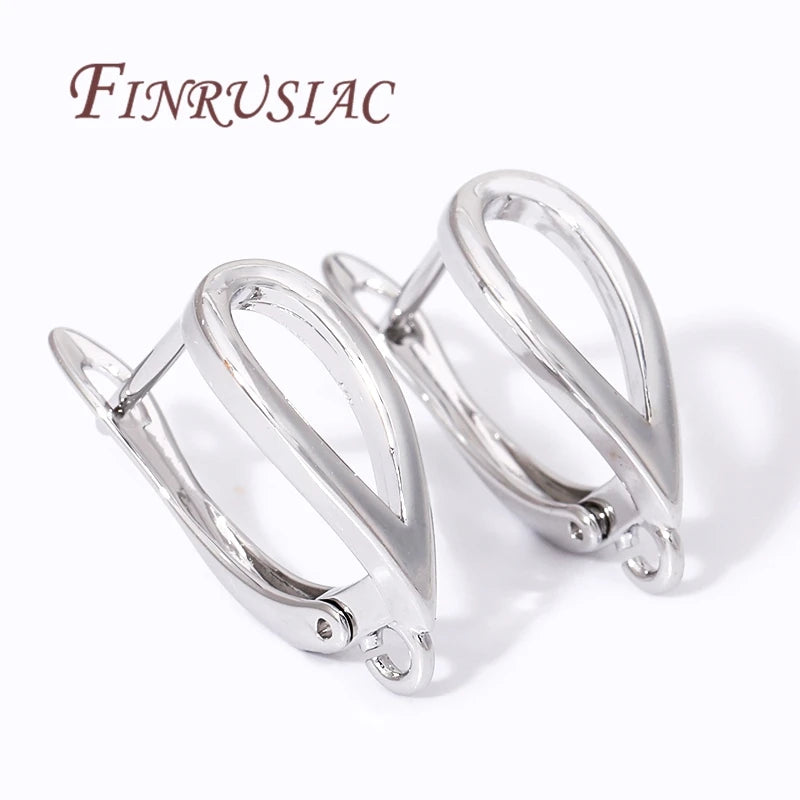 18K Gold Plated French Earring Hooks – DIY Earwire Findings Earring Findings P3