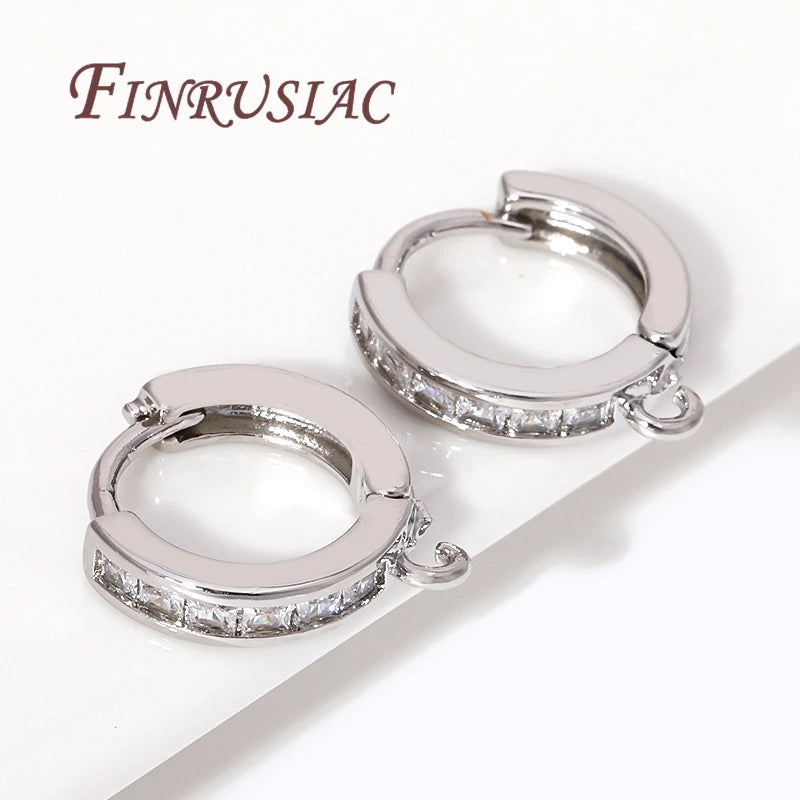 18K Gold Plated Earwire Hook Clasps – DIY Jewelry Findings Earring Findings P3