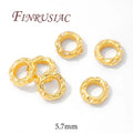 18K Gold Plated Spacer Beads – Brass Bracelet Separator Findings Jewelry Spacer Beads P3 18K Gold Plated 10 pcs