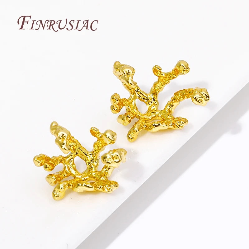 18K Gold Plated Brass Flower Bead Caps 10mm – DIY Jewelry Findings Bead Caps Findings P3