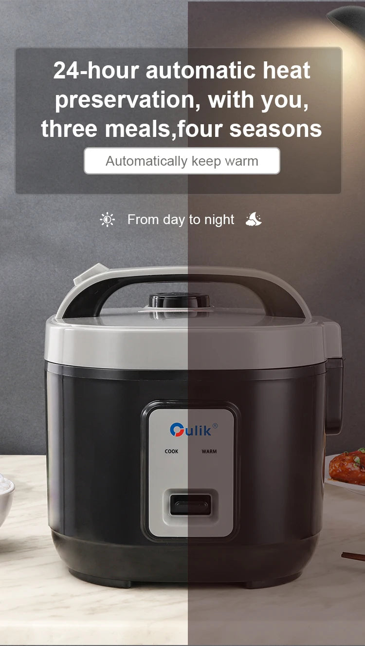 DUTRIEUX 3L Automatic Rice Cooker – Non-Stick Digital Timer Electric Rice Cooker P3