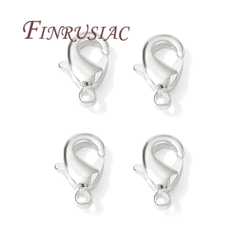 18K Gold Plated Lobster Clasps 10mm 12mm | DIY Jewelry Findings Jewelry Clasps Findings P3