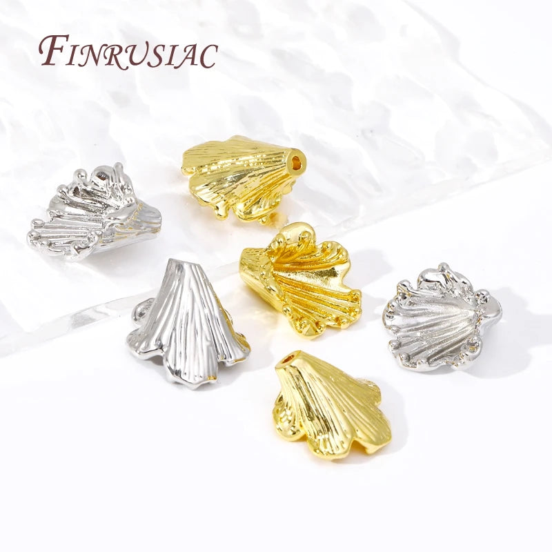 Morning Glory 18K Gold Plated Flower Bead Caps – DIY Jewelry Jewelry Bead Caps P3