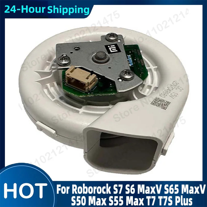 Roborock Fan Motor Replacement – S7 S6 MaxV S50 T7 S60 Pure OEM Vacuum Motor Part P3