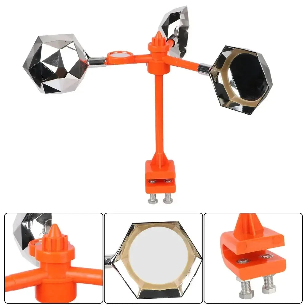 360° Solar Wind Bird Repeller – Reflective Flash & Sound Guard Bird Repeller Device P3