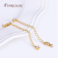 18K Gold Plated Brass Extension Chain Lobster Clasp – 8 Styles Jewelry Chain Extender P3 18K Real Gold Plated 70mm - 5 Pieces