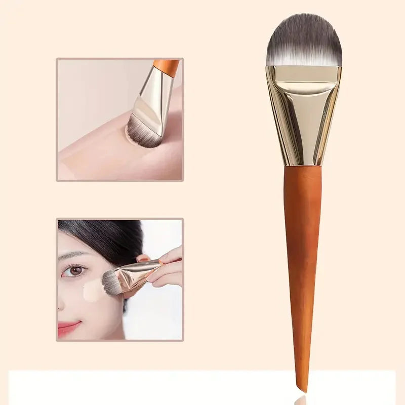 Ultra Thin Foundation & Contour Brush Set | Soft Blending Makeup Brush Set P3