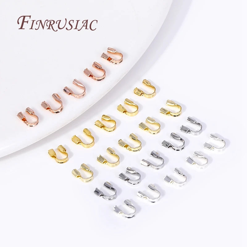 18K/14K Gold Plated Wire Guardian Cord Protectors | DIY Jewelry Jewelry Findings P3