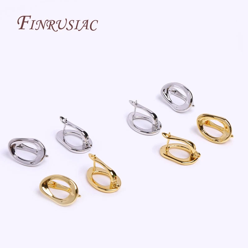 18K Gold Plated Earring Hooks & Clasps – DIY Jewelry Findings Earring Findings P3