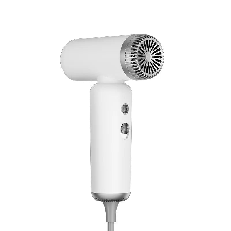 Portable Negative Ion High-Speed Hair Dryer – Hot & Cold Air Ionic Hair Dryer P3 white CN