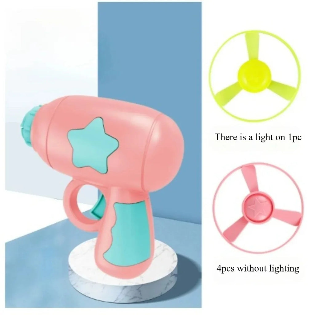 NOCCLILI Mini Flying Disc Launcher – Interactive Cat Toy Interactive Cat Toy P3 pink