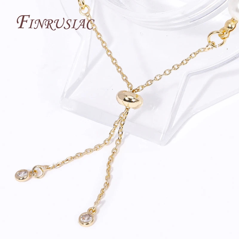 14K Gold Plated Adjustable Extender Chain – Necklace & Bracelet Jewelry Extender Chain P3