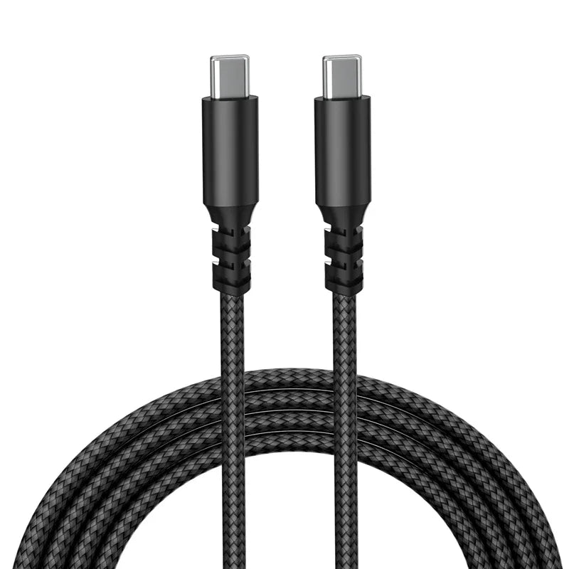 USB-C Braided Cable 1M/2M/3M | 60W PD Fast Charging & Data Sync USB-C Charging Cable P3 LB 1m