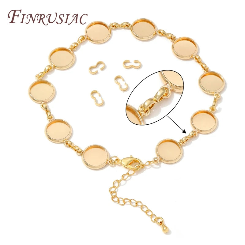 18K Gold Plated Clasp Connectors – DIY Jewelry Making 50–100pc Jewelry Clasp Connectors P3