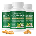 Graviola Soursop Supplement – Immune & Cell Support Capsules Herbal Supplement P3 120 count-3 bottle