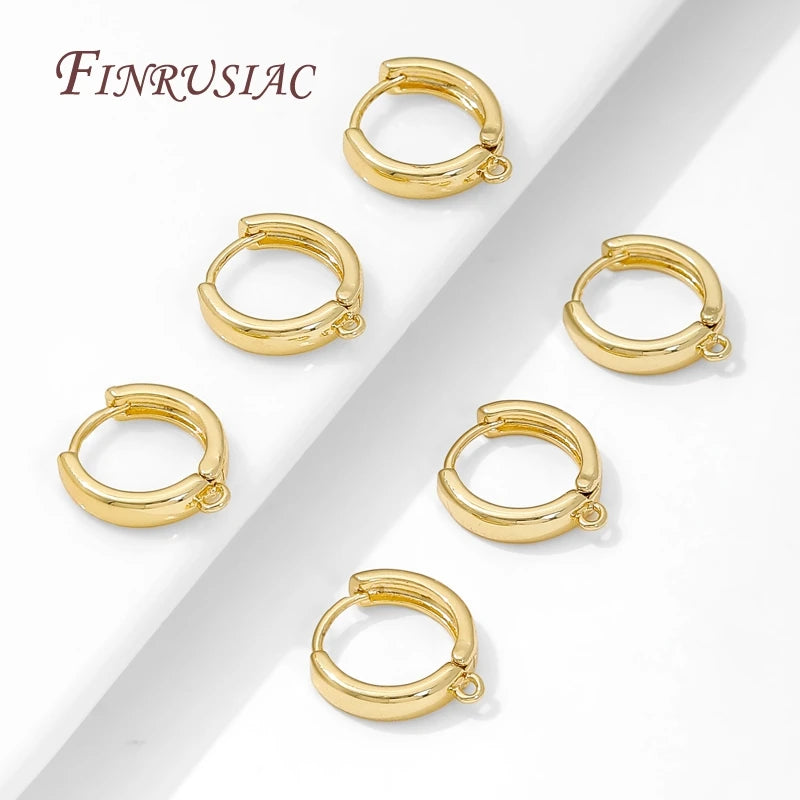18K Gold Plated Earring Blanks & Clasps – DIY Jewelry Findings Earring Jewelry Findings P3