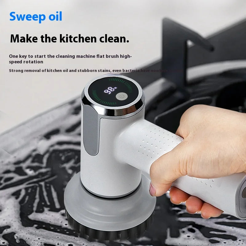 Q2 Wireless Electric Cleaning Brush – Multifunctional Scrubber Electric Cleaning Brush P3
