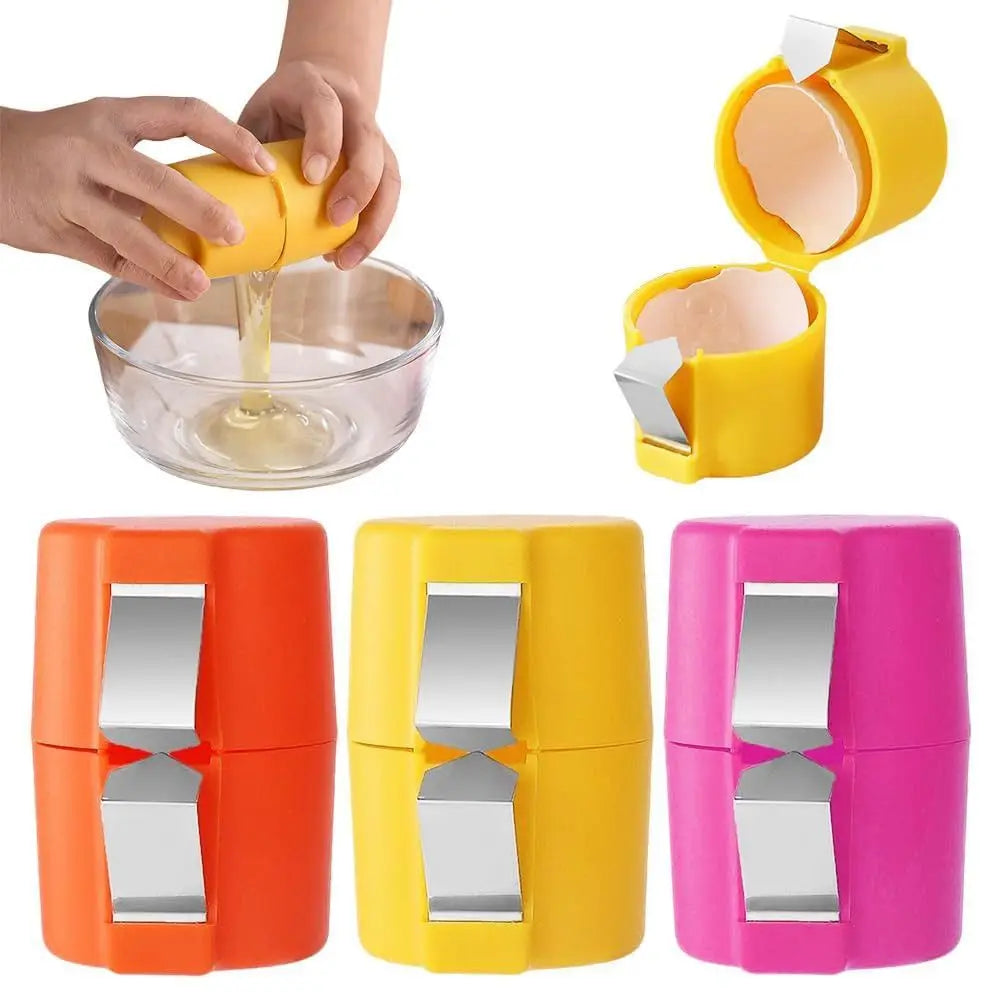 Egg Shell Opener & Cracker Tool | Stainless Steel, 3 Colors Egg Opener Tool P3