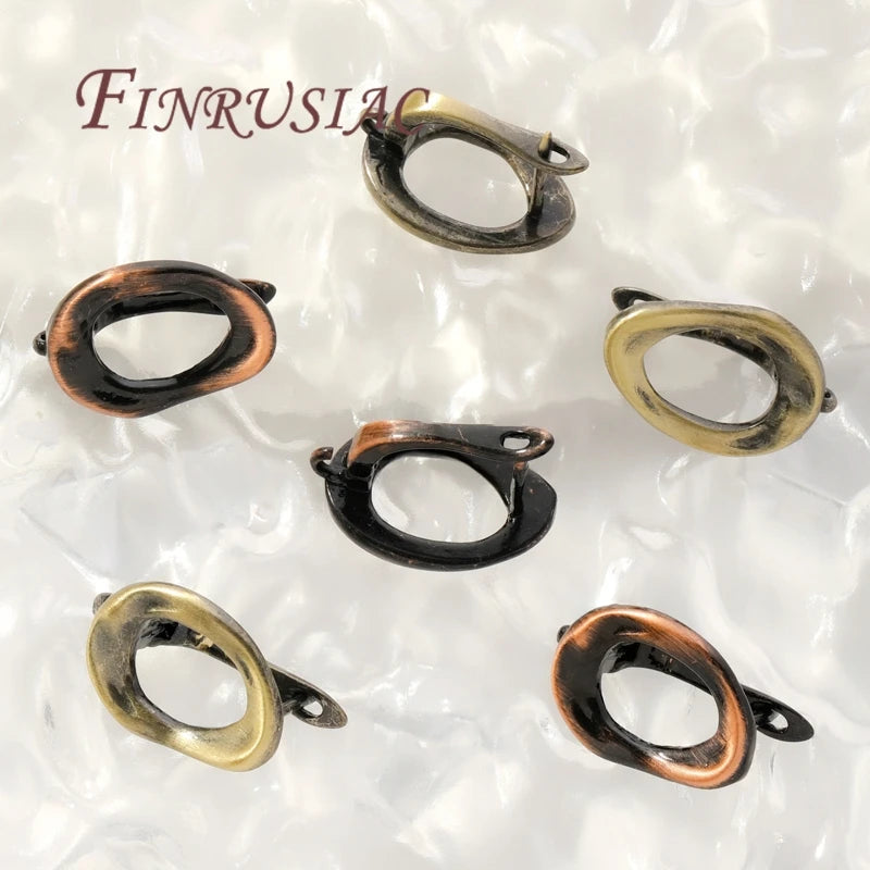 Vintage Bronze Earring Hooks & Clasps – DIY Jewelry Making Earring Hooks Findings P3