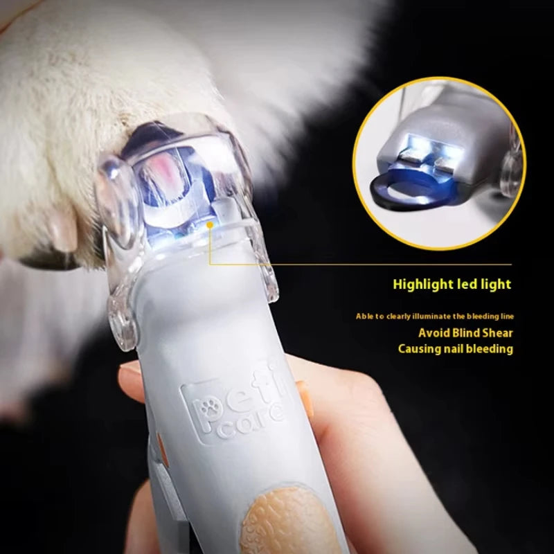 LED Light Pet Nail Clippers for Cats & Dogs | Grooming Kit Pet Nail Clippers P3
