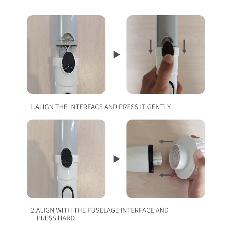 Cordless Electric Spin Scrubber – Multi-Surface Cleaning Brush Electric Spin Scrubber P3