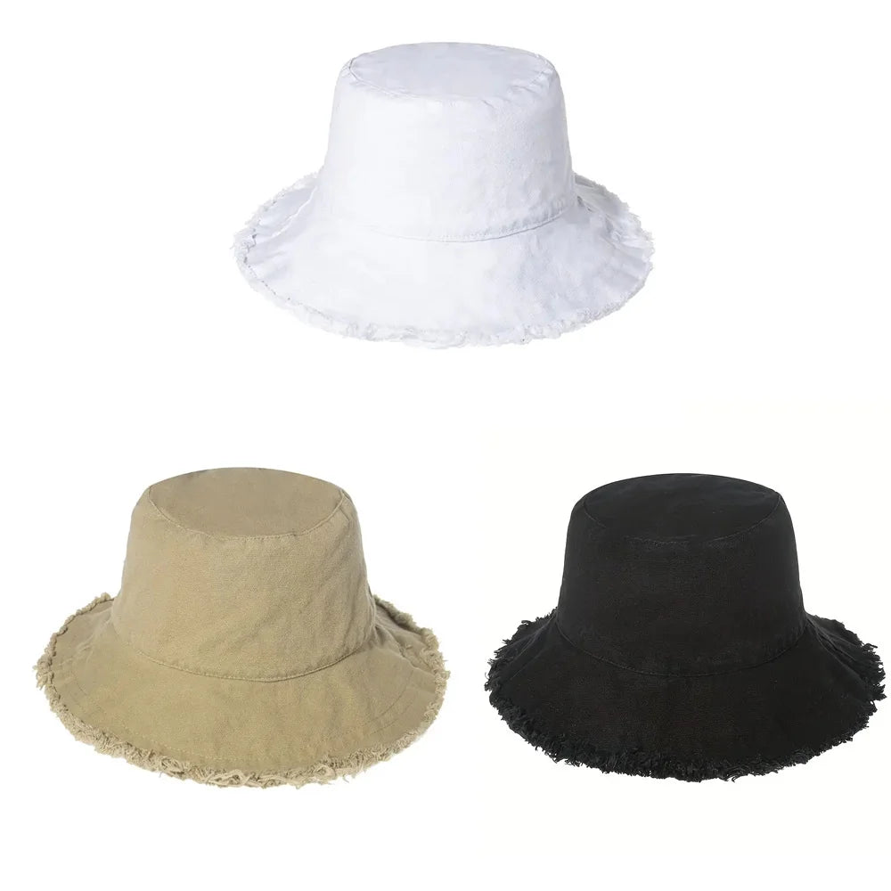 Unisex Foldable Wide Brim Bucket Hat – UV Sun Protection Cap Wide Brim Bucket Hat P3