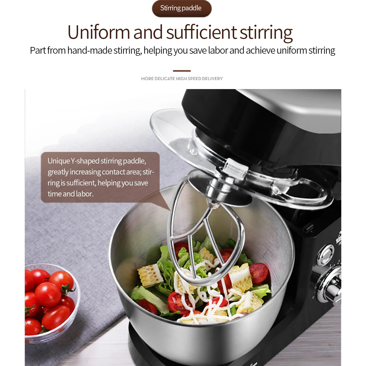 1500W Multifunction Stand Mixer – Dough Kneading Machine Stand Mixer P3