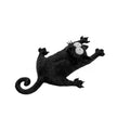Cute Black Cat Fridge Magnet | Cartoon Home Decor Sticker Decorative Fridge Magnet P3 Black