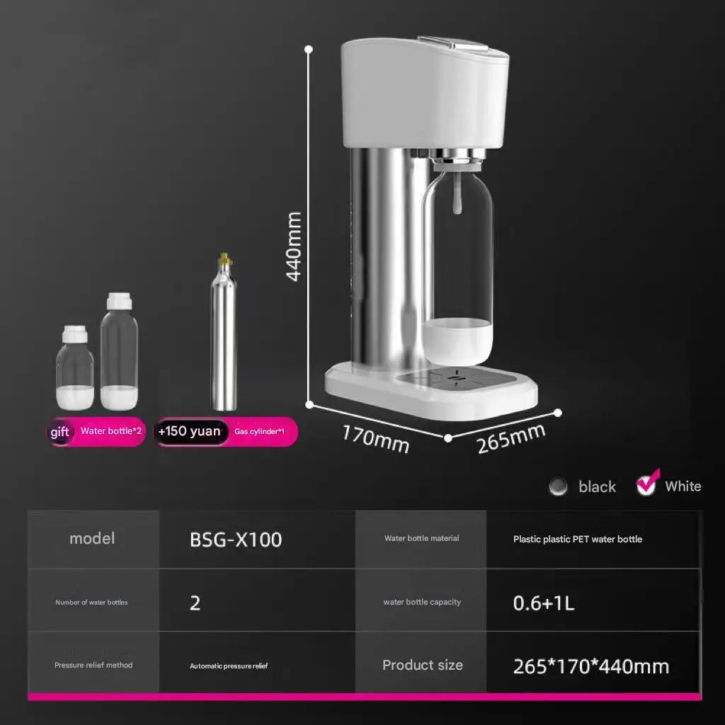 Portable Soda Water Maker – USB-C Sparkling Water Machine Sparkling Water Maker P3