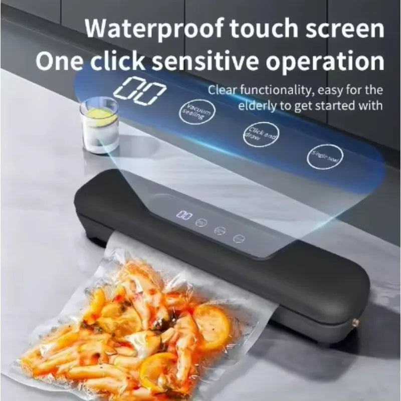 DUTRIEUX Mini Vacuum Sealer | Digital Food Freshness Machine Vacuum Sealer P3