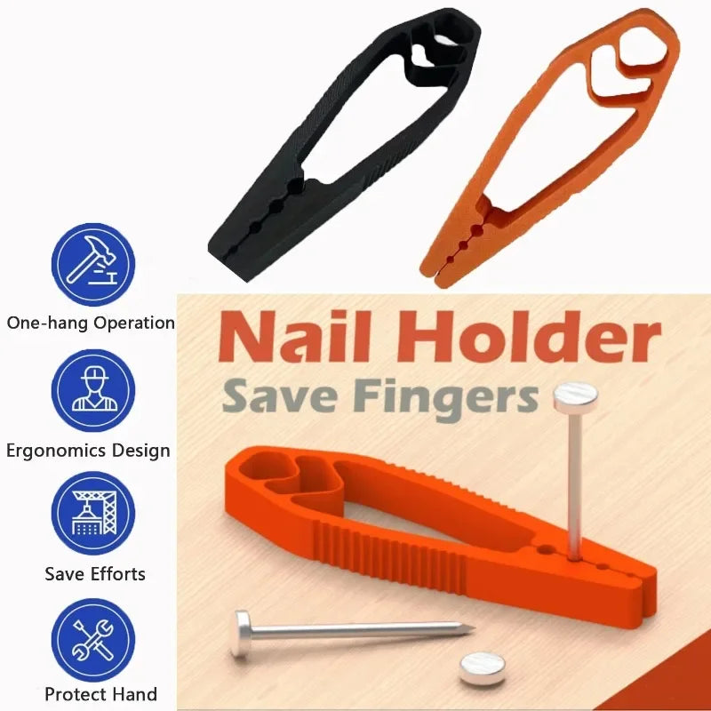 Nail Fixer Sliding Joint Pliers – Finger Guard Woodworking Tool Nail Holder Pliers P3